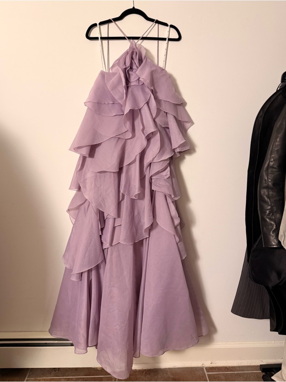 Aje - Pandorea Layered Maxi Dress in purple - Picture 6 of 14